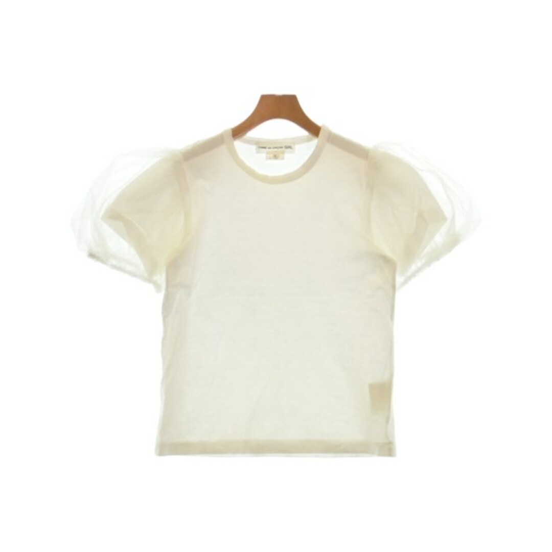 COMME des GARCONS GIRL Tシャツ・カットソー L 白 【古着 COMME des GARCONS GIRL Tシャツ・カットソー L 白 【古着