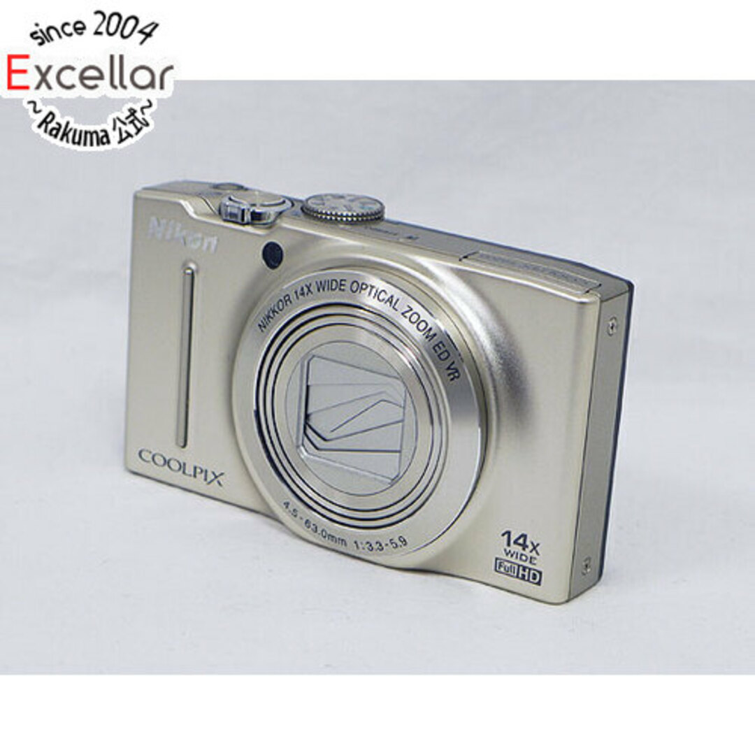 Nikon製 デジカメ COOLPIX S8200 シルバー/1610万画素 本体 Nikon製 デジカメ COOLPIX S8200 シルバー/1610万画素 本体
