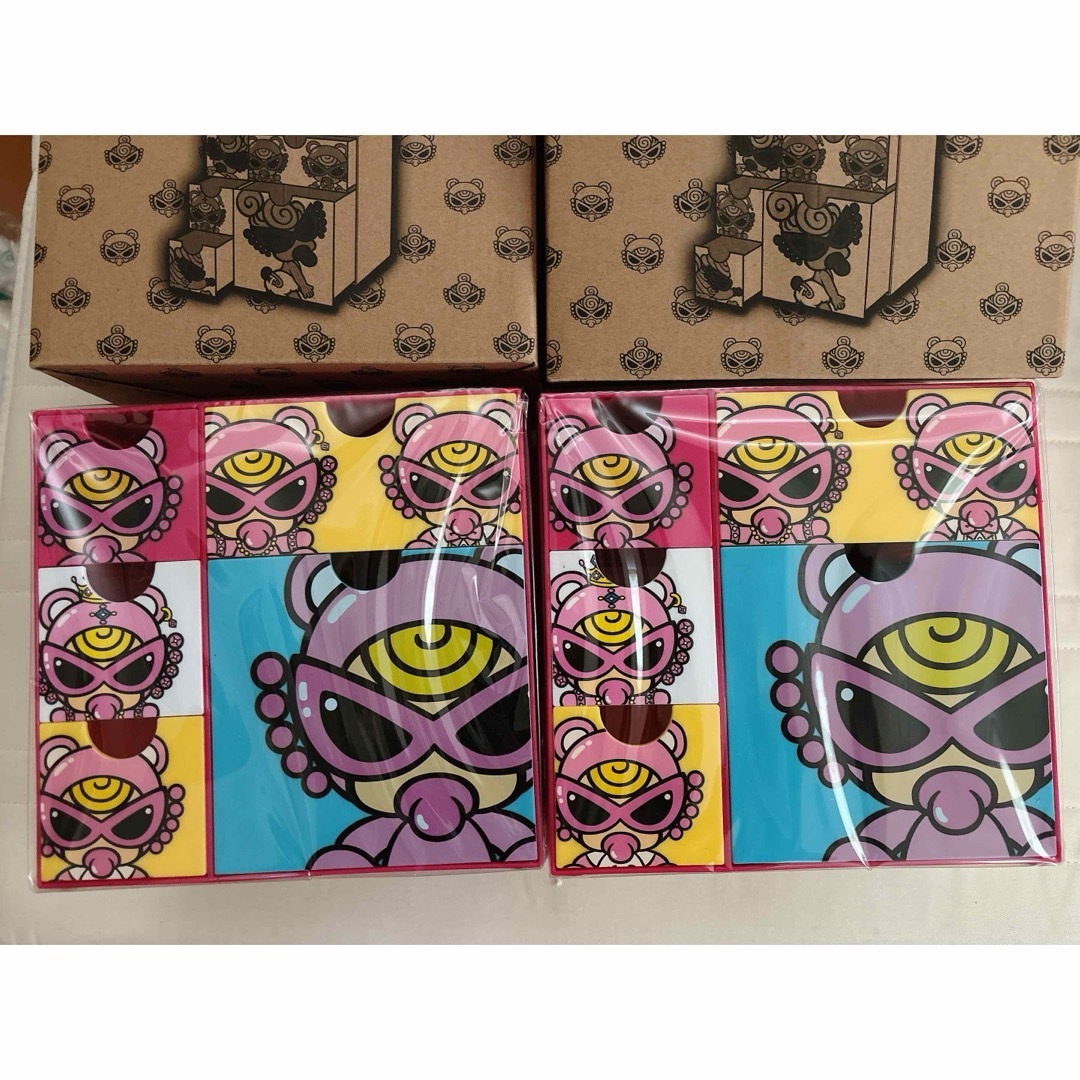 HYSTERIC MINI(ヒステリックミニ)のヒステリックミニ ミニチェスト 2個セット 新品 ⭐︎正規品⭐︎ インテリア/住まい/日用品のインテリア小物(小物入れ)の商品写真