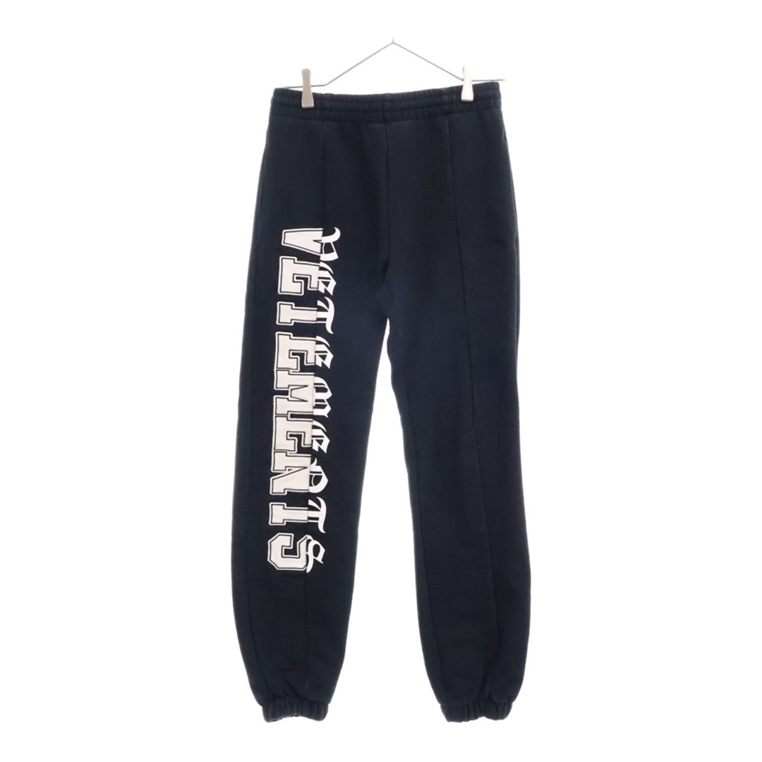 VETEMENTS ヴェトモン 再構築 ドッキング ロゴスウェットパンツ VETEMENTS ヴェトモン 再構築 ドッキング ロゴスウェットパンツ