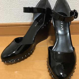 アニエスベー(agnes b.)のyrisi様専用☆Tobbyagnesb ☆ウェッジソールパンプス(ハイヒール/パンプス)