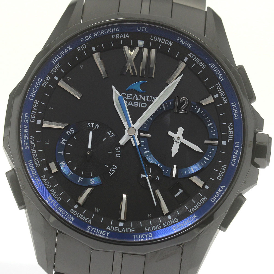 カシオ CASIO OCW-S3400B-1AJF オシアナス マンタ デイデイト カシオ CASIO OCW-S3400B-1AJF オシアナス マンタ デイデイト