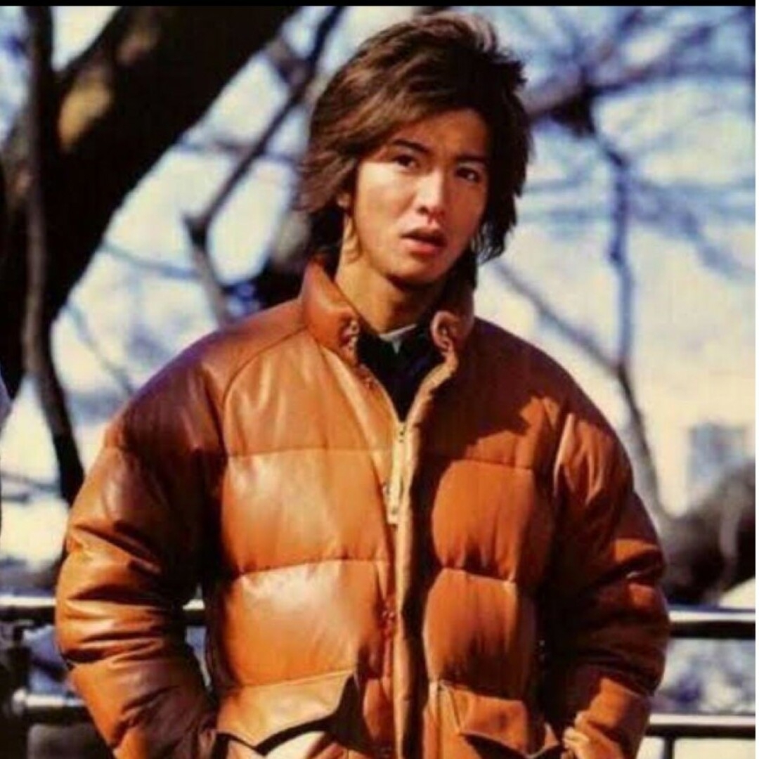 A BATHING APE - キムタク着 LEATHER CLASSIC DOWN 15th EDITION A BATHING APE - キムタク着 LEATHER CLASSIC DOWN 15th EDITION