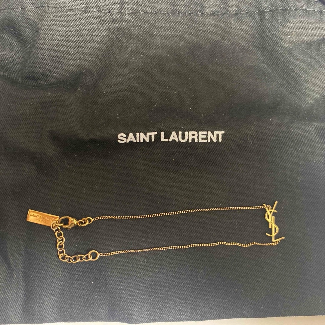 SAINT LAURENT - サンローラン カサンドラチャームブレスレット SAINT LAURENT - サンローラン カサンドラチャームブレスレット