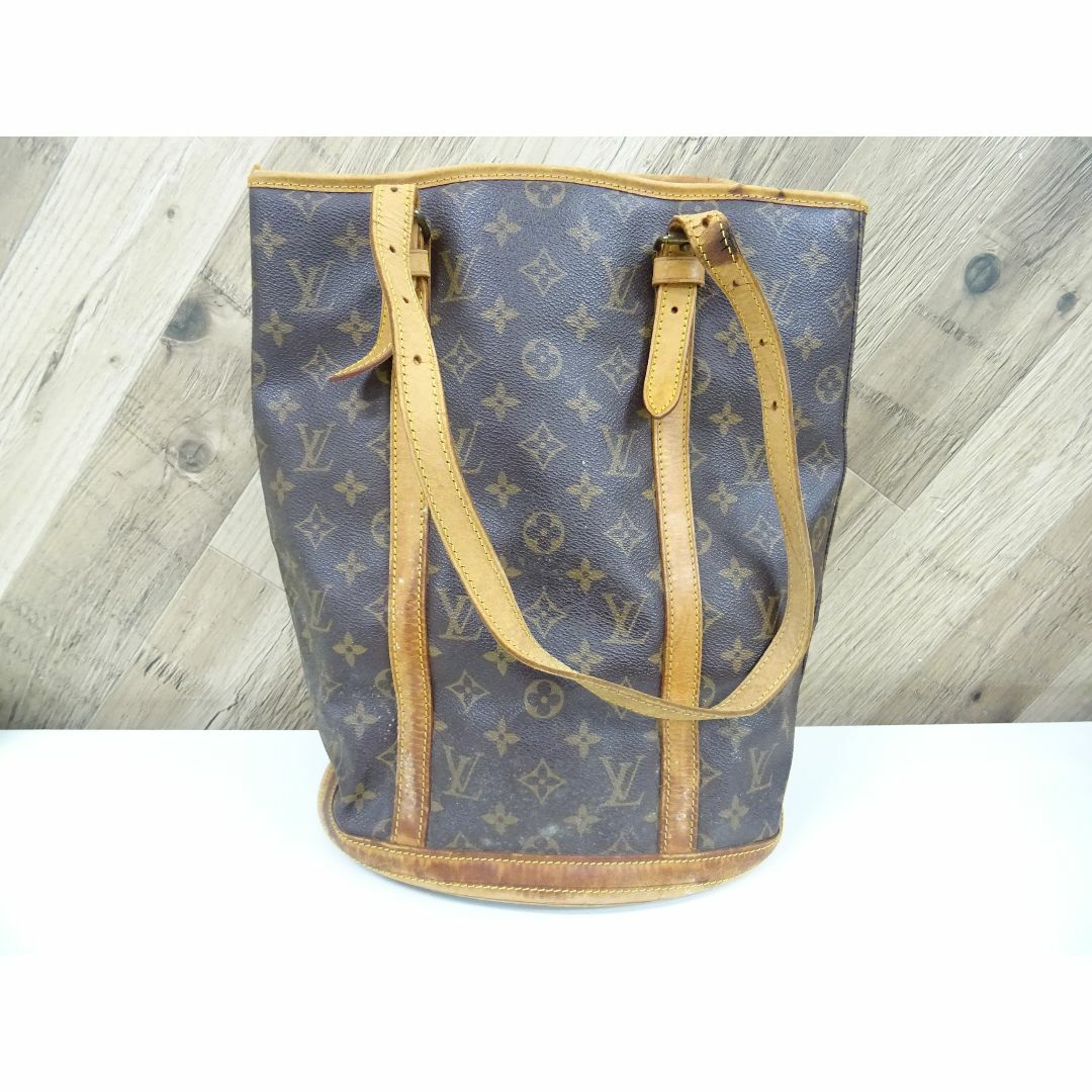 LOUIS VUITTON - 広104 / ルイヴィトン モノグラム バケットGM トートバッグ