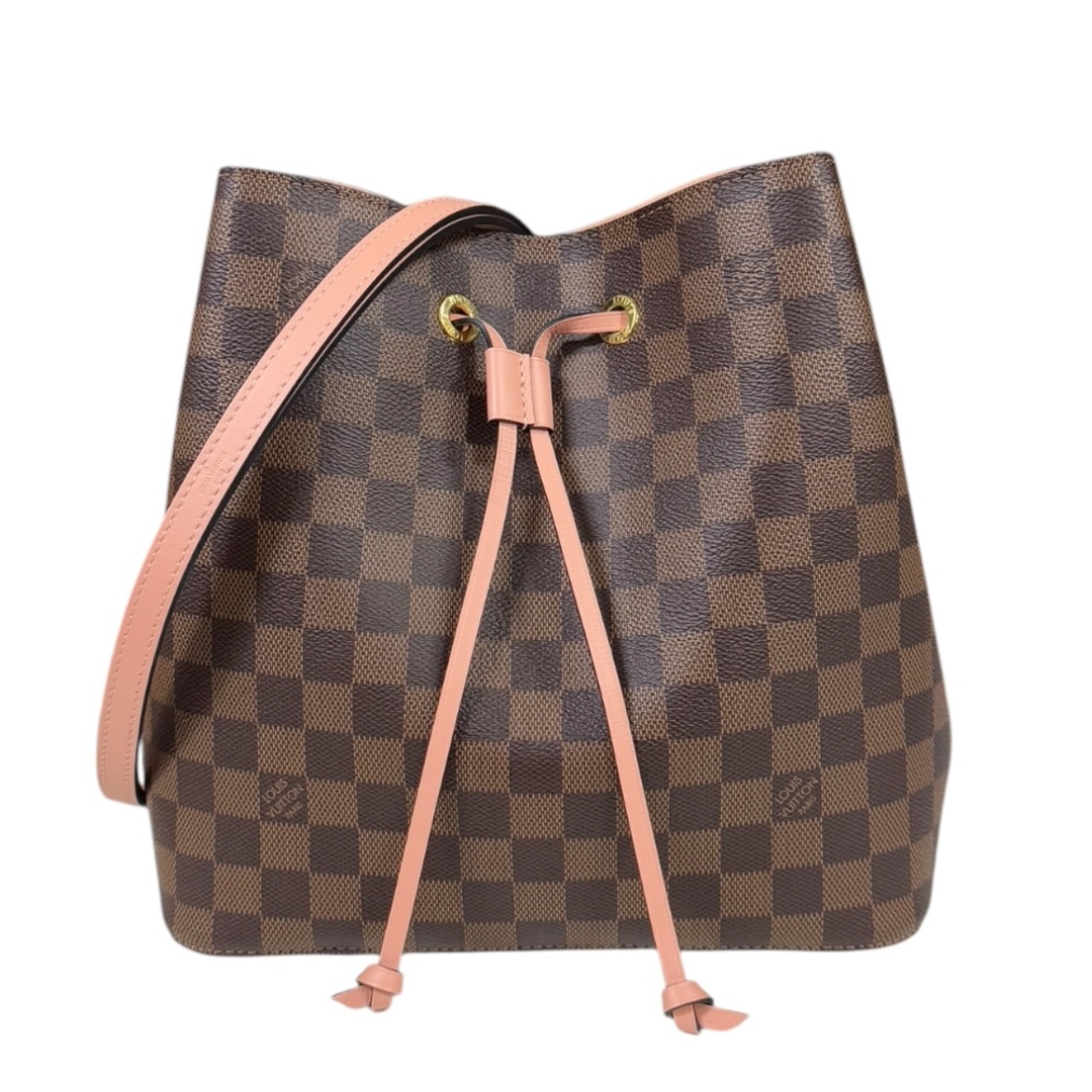 LOUIS VUITTON - ルイヴィトン ネオノエ ダミエ ショルダーバッグ ダミエキャンバス N40198 ブラウン レディース LOUIS VUITTON  中古
