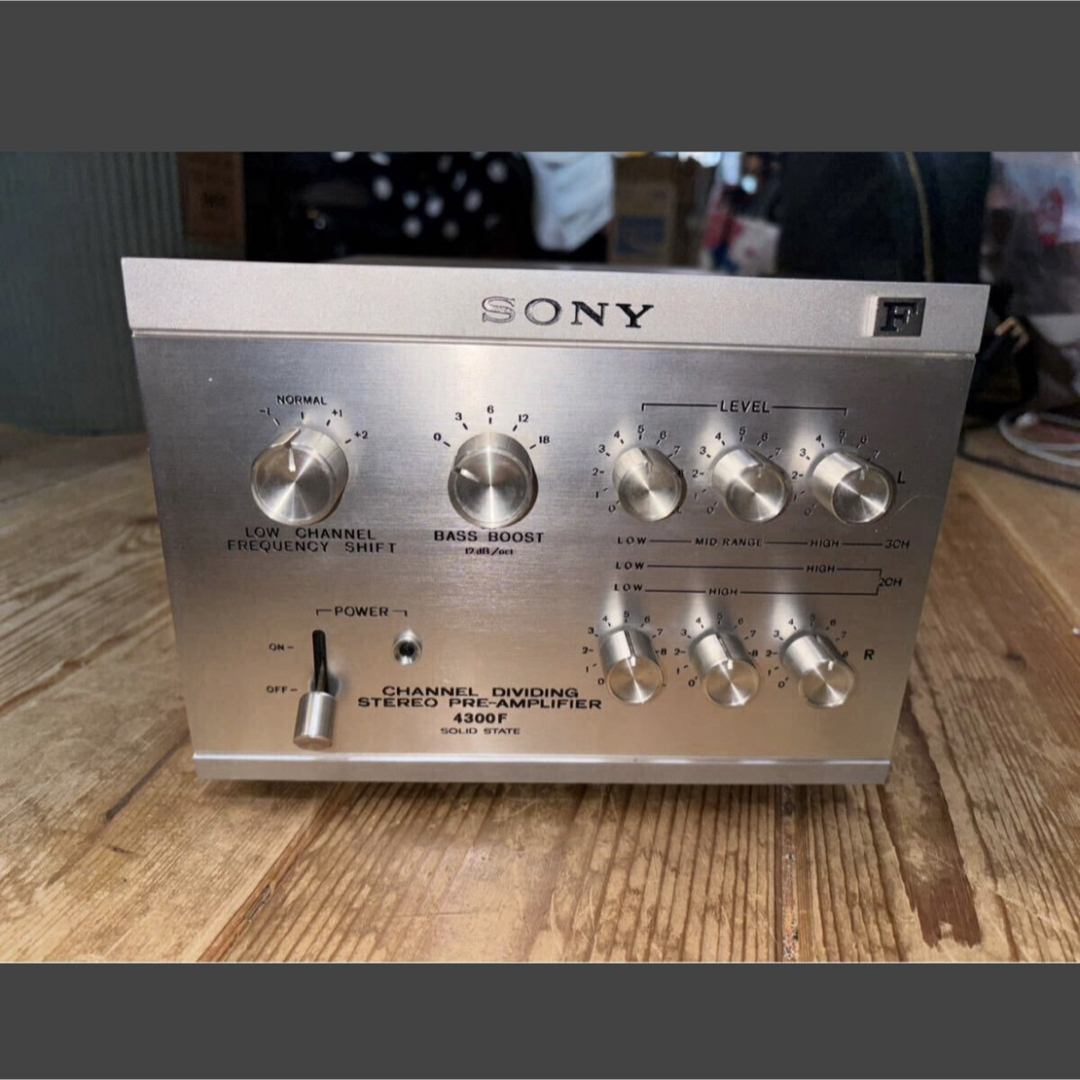 完動品】SONY TA-4300F ソニー チャンネルデバイダー ② 完動品】SONY TA-4300F ソニー チャンネルデバイダー ②