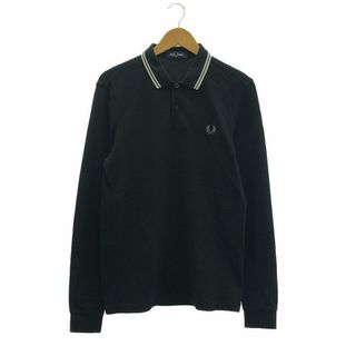 フレッドペリー(FRED PERRY)のFRED PERRY / フレッドペリー | The Fred Perry Shirt コットン ロングスリーブ ポロシャツ | M | ブラック | メンズ(Tシャツ/カットソー(七分/長袖))
