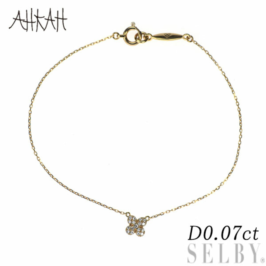 でおすすめアイテム。 アーカー/ahkah K18YG ダイヤモンド ブレスレット 0.07ct アーカー