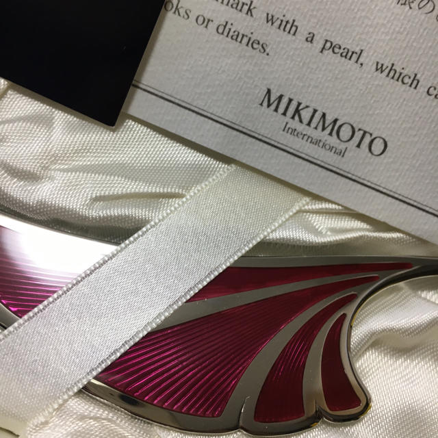 MIKIMOTO(ミキモト)のMIKIMOTOしおり インテリア/住まい/日用品の文房具(その他)の商品写真