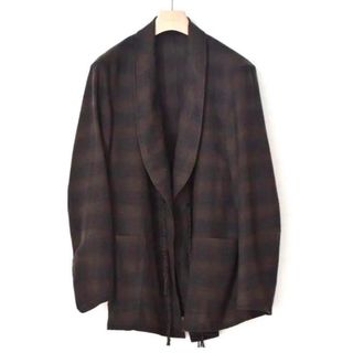 COMOLI - COMOLI 15AW ウールリネン Wブレストジャケット-Gray/2 COMOLI - COMOLI 15AW ウールリネン Wブレストジャケット-Gray/2