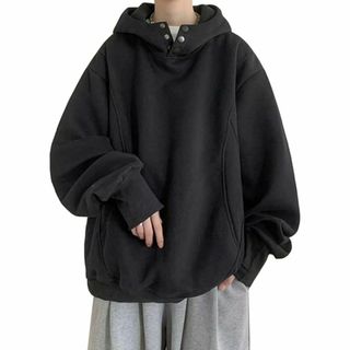 パーカー メンズ タートルネックトレーナー メンズ おしゃれ パーカー 