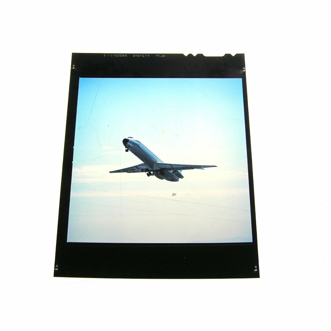 ★航空機　全日空　トライスター　モヒカンマーク　★原版ポジ　大判