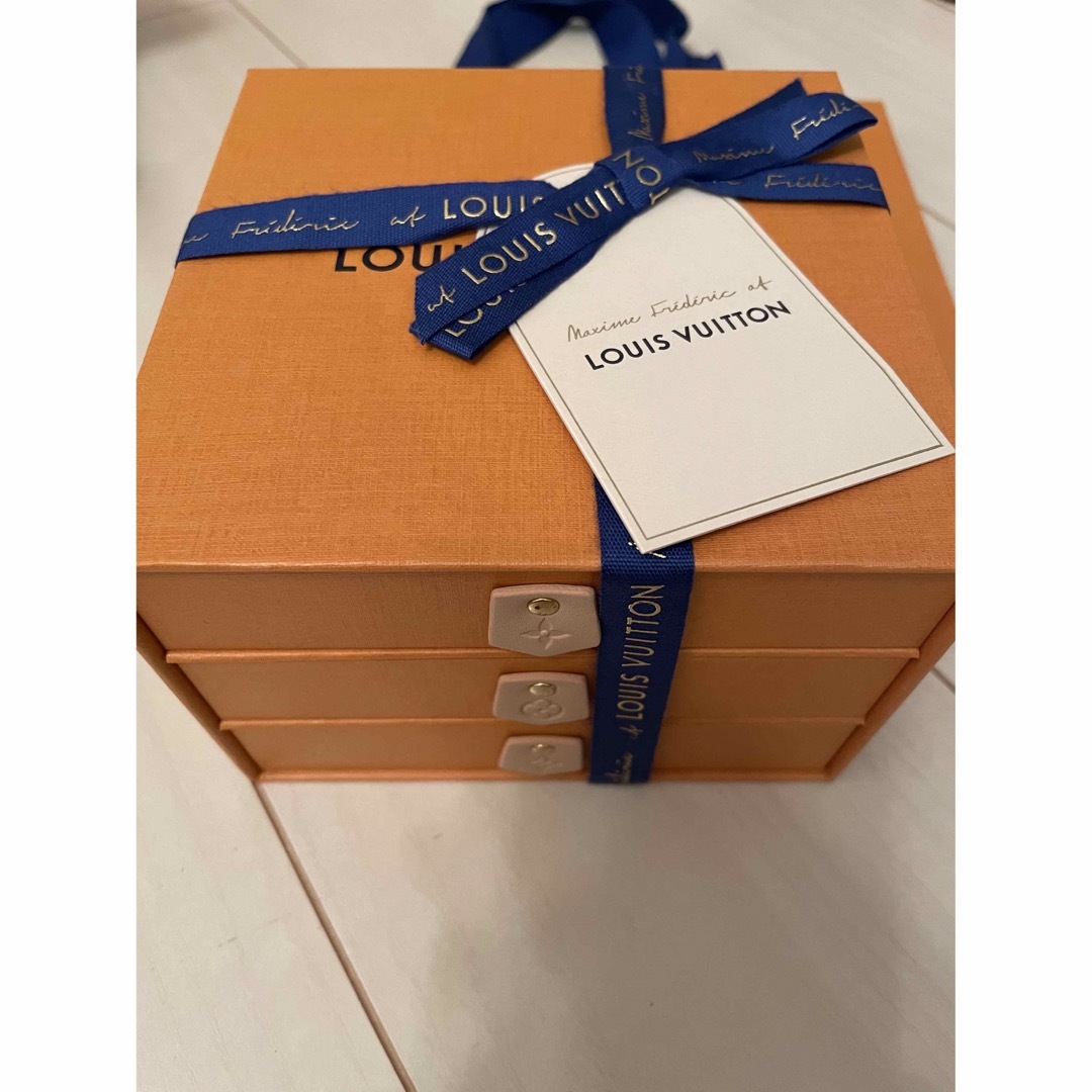 LOUIS VUITTON - ルイヴィトン チョコレート 3段ボックス パリ LOUIS VUITTON - ルイヴィトン チョコレート 3段ボックス パリ
