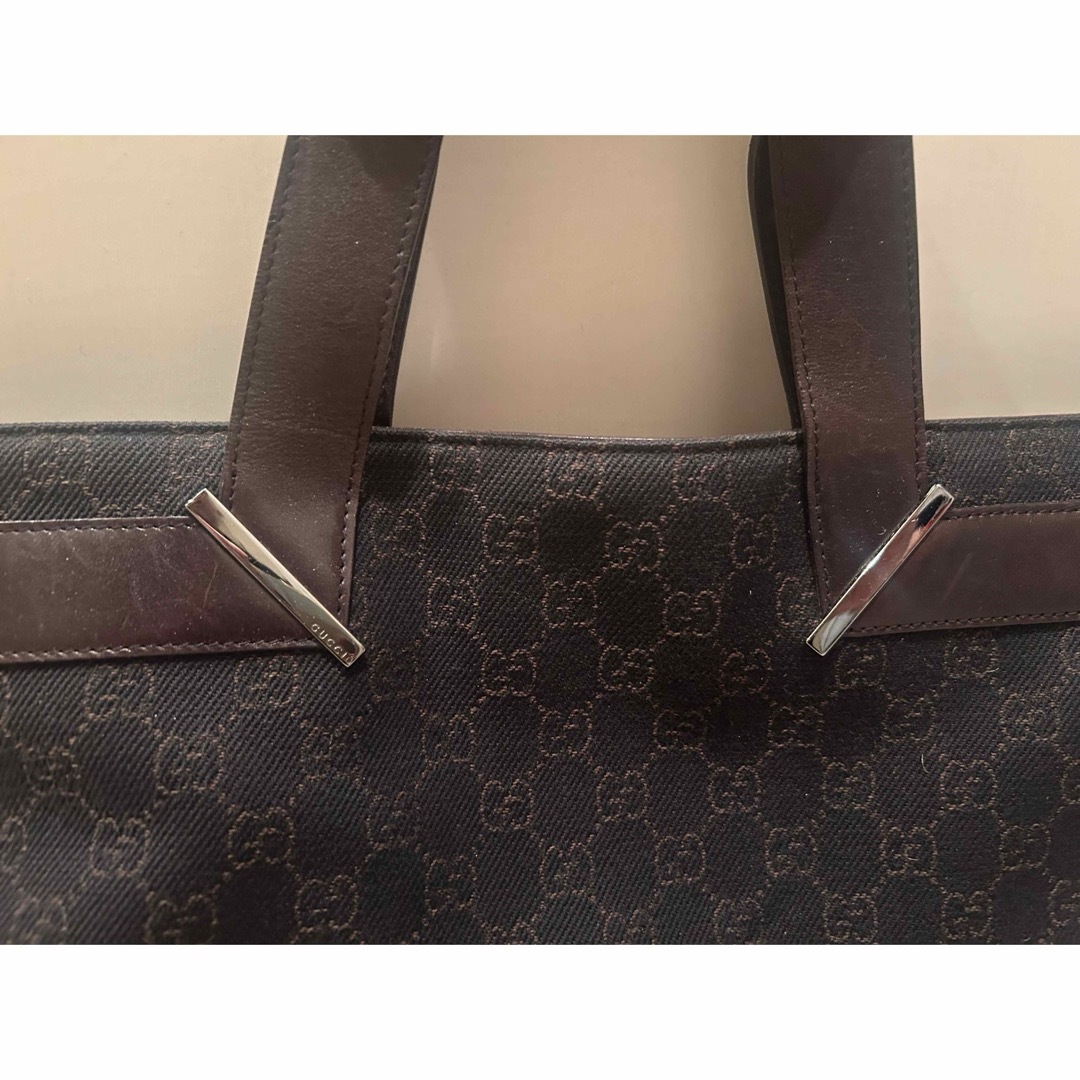 GUCCI - GUCCIビジネスバッグ ブラウン キャンバス/レザーの通販 GUCCI - GUCCIビジネスバッグ ブラウン キャンバス/レザーの通販