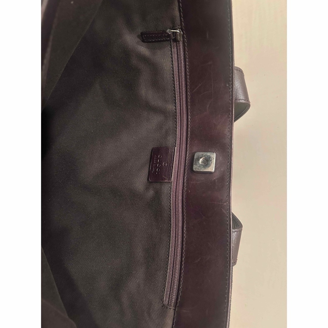 GUCCI - GUCCIビジネスバッグ ブラウン キャンバス/レザーの通販 GUCCI - GUCCIビジネスバッグ ブラウン キャンバス/レザーの通販