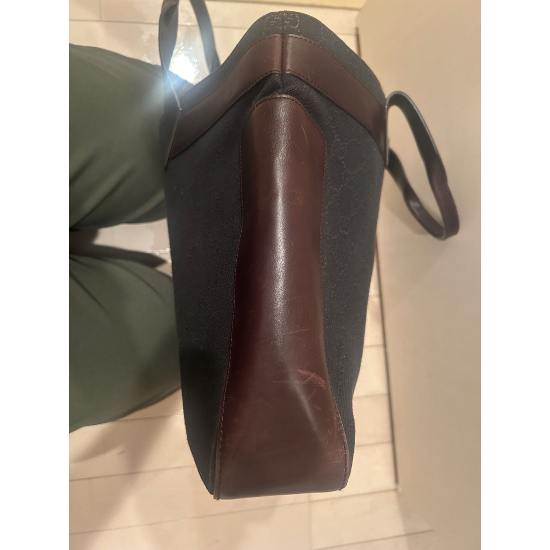 GUCCI - GUCCIビジネスバッグ ブラウン キャンバス/レザーの通販 GUCCI - GUCCIビジネスバッグ ブラウン キャンバス/レザーの通販