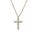 Cartier カルティエ シンボルクロス ダイヤネックレス ペンダント K18PG 750PG ピンクゴールド ダイヤモンド B7221800