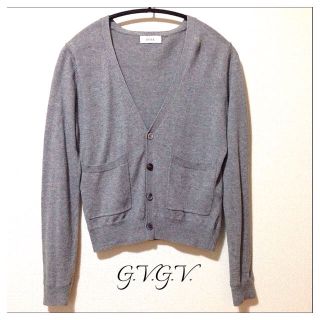 ジーヴィジーヴィ(G.V.G.V.)のG.V.G.V. ♡グレーシンプルカーデ(カーディガン)