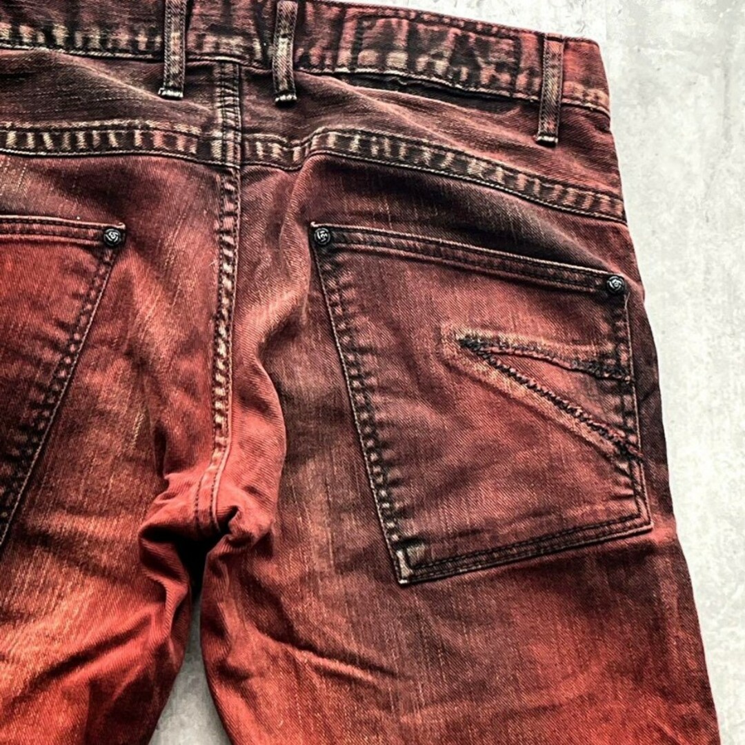 BLUE WAY - 00s archive grunge fade denim punk y2kの通販 by