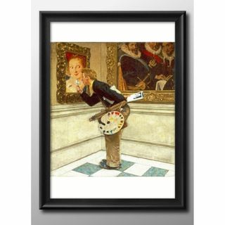 15536■A3 アート ポスター『ノーマン・ロックウェル　ビンテージ』絵画 マ(その他)