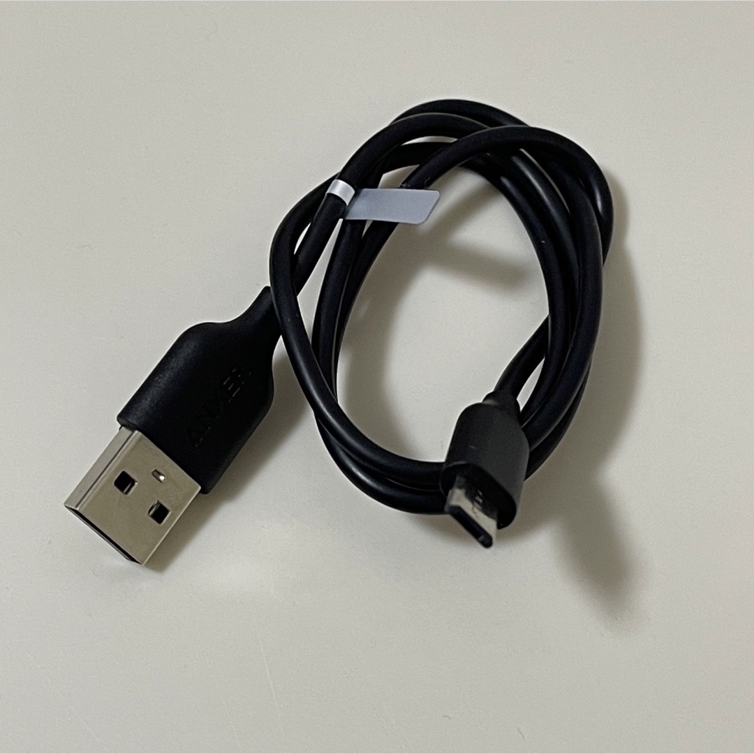 microUSB充電ケーブル スマホ/家電/カメラのスマートフォン/携帯電話(バッテリー/充電器)の商品写真