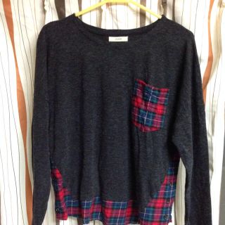 ジュエティ(jouetie)のjouetie チェックトップス(カットソー(長袖/七分))