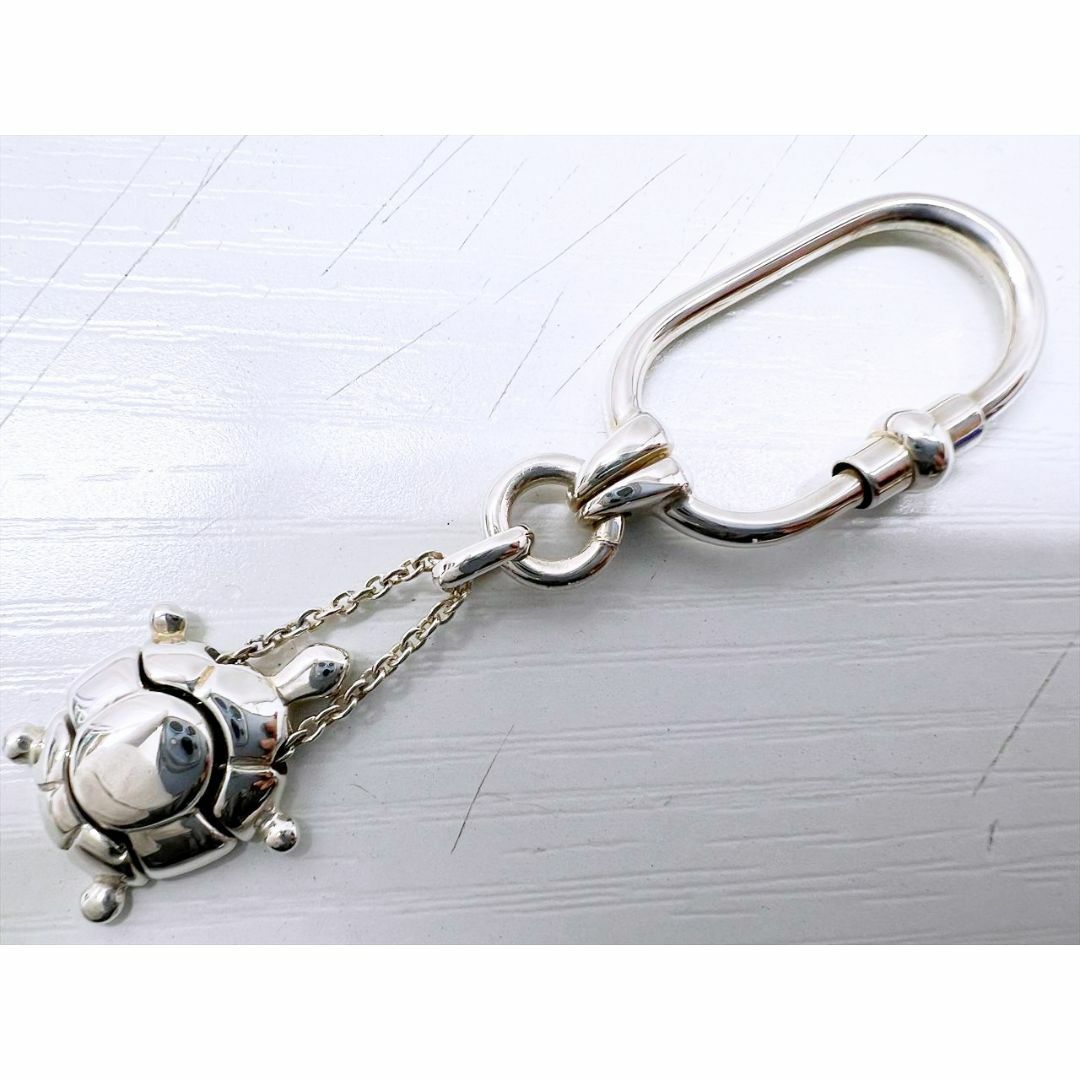 Tiffany & Co. - レア 美品 ティファニー 亀 カメ キーホルダー Tiffany & Co. - レア 美品 ティファニー 亀 カメ キーホルダー