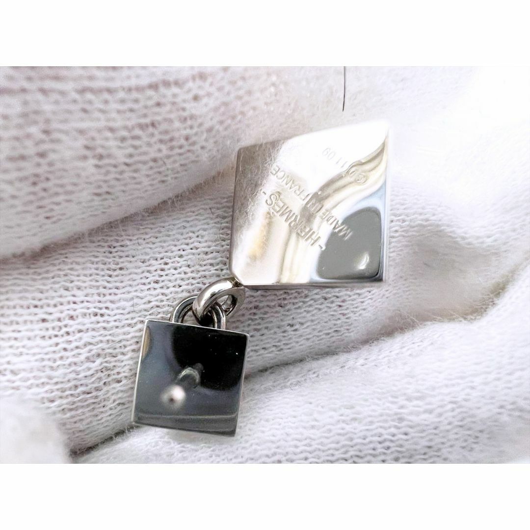 超可爱の 未使用✨ エルメス ピアス コルH Cor H ブラック 超可爱の 未使用✨ エルメス ピアス コルH Cor H ブラック