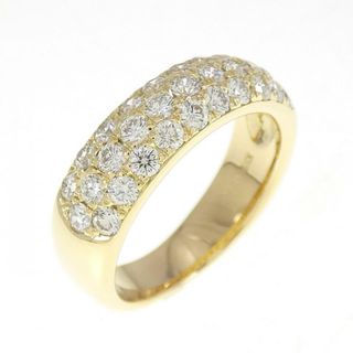 K18YG パヴェ ダイヤモンド リング 1.05CT(リング(指輪))