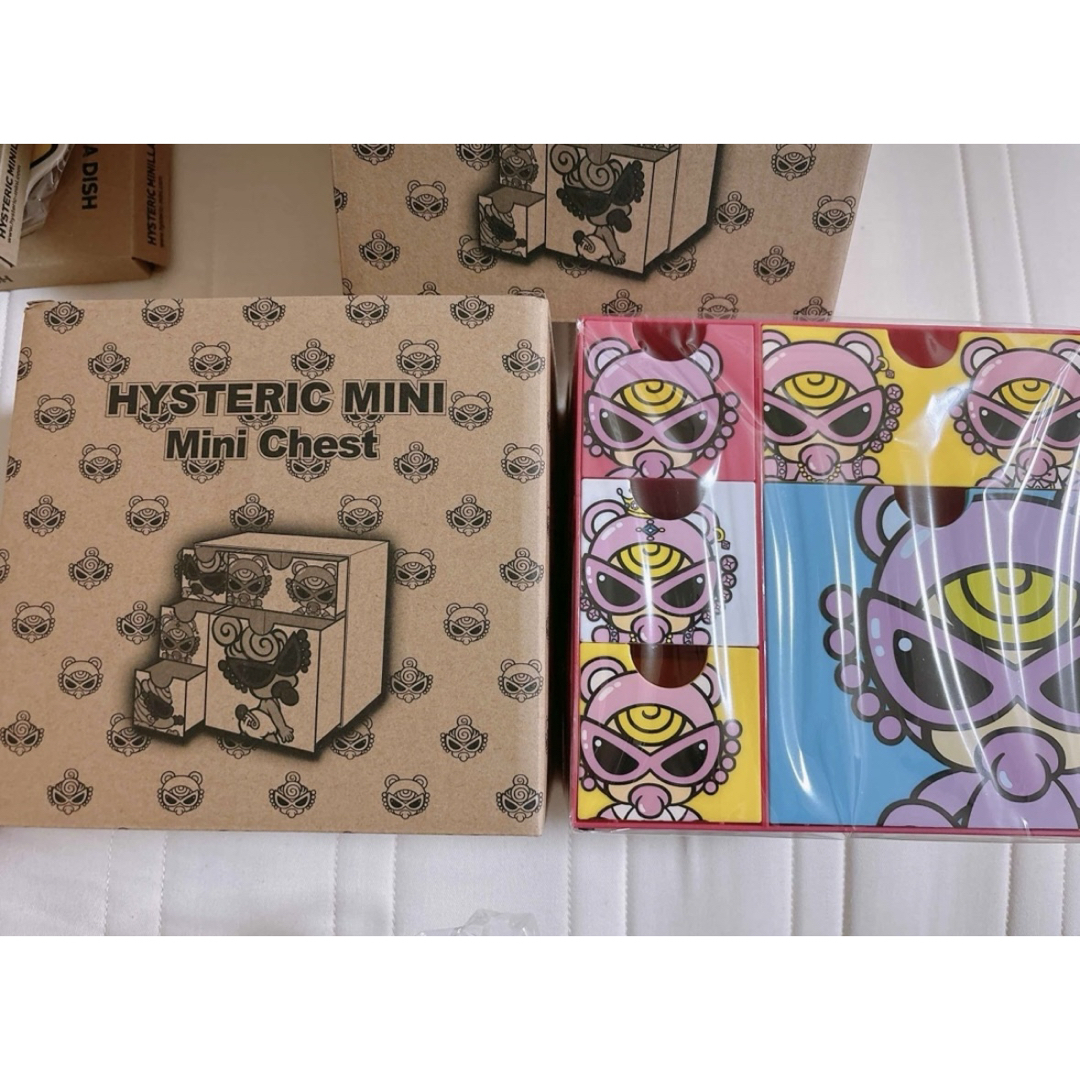 HYSTERIC MINI(ヒステリックミニ)のヒステリックミニ ミニチェスト 新品 ⭐︎正規品⭐︎ インテリア/住まい/日用品のインテリア小物(小物入れ)の商品写真