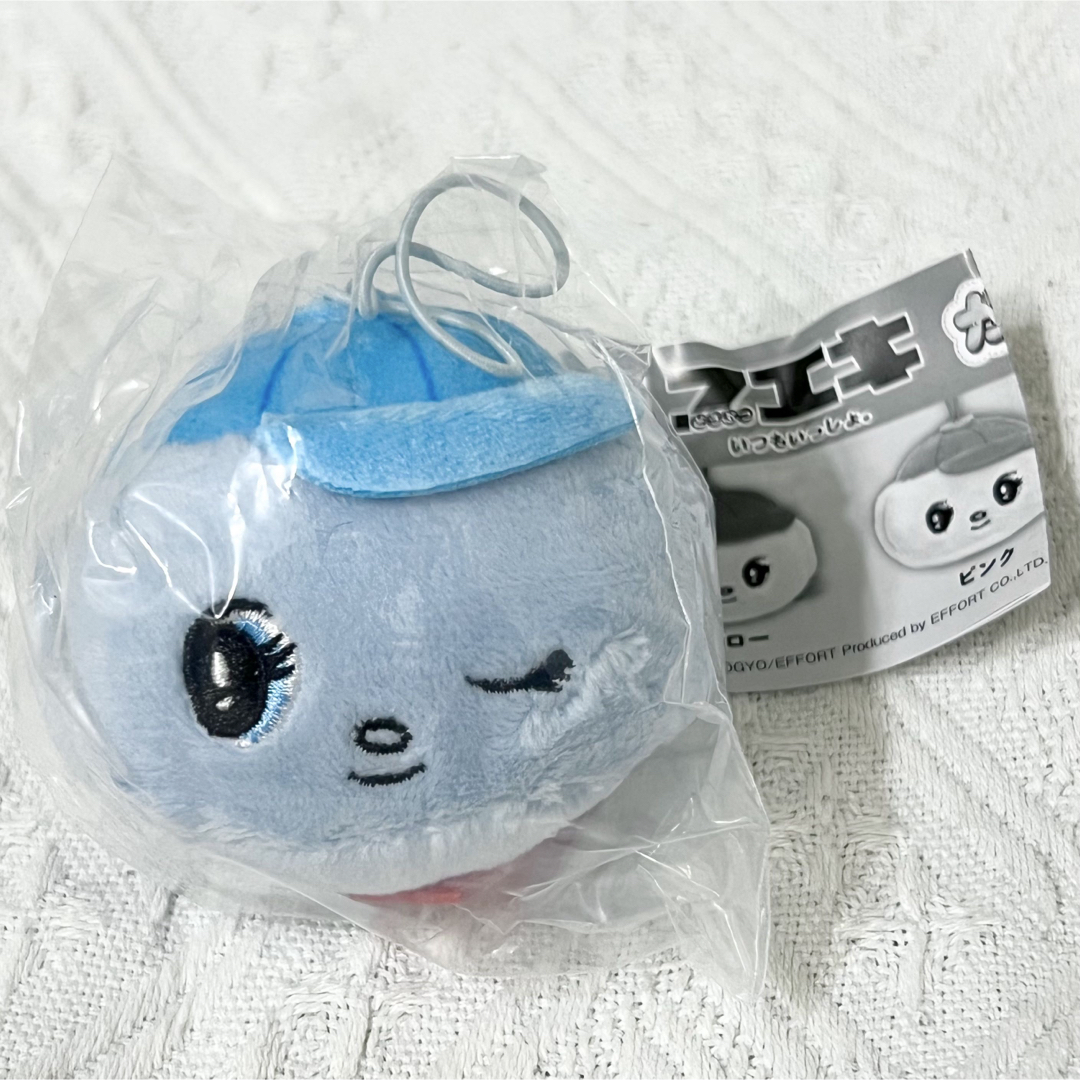 かぷぐるみ フエキくん マスコット ブルー エンタメ/ホビーのおもちゃ/ぬいぐるみ(キャラクターグッズ)の商品写真