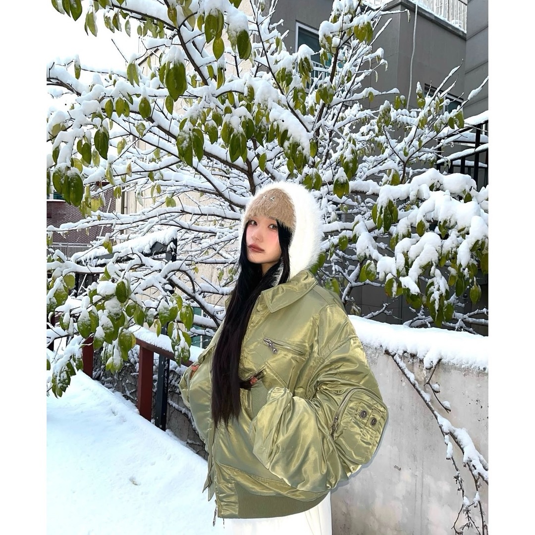 THUG CLUB サグクラブ 24FW キメラ ビーニー ニット キャップの THUG CLUB サグクラブ 24FW キメラ ビーニー ニット キャップの