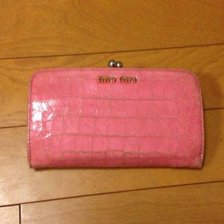 ミュウミュウ(MIU MIU)のmiumiu 長財布(財布)