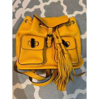 GUCCI(リュック/バックパック ・ イエロー/黄色系)のフリマ GUCCI(リュック/バックパック ・ イエロー/黄色系)のフリマ