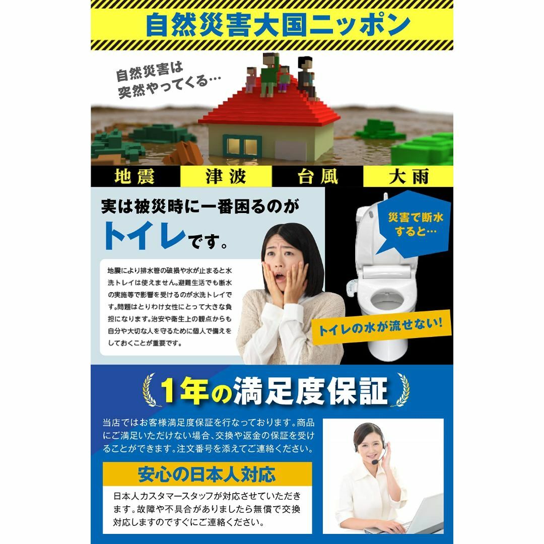 Amazon.co.jp: どこでも簡単トイレ トイレの女神PREMIUM 簡易