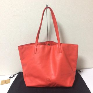 ロエベ(LOEWE)の美品 ロエベ ナッパレザー トートバッグ(トートバッグ)