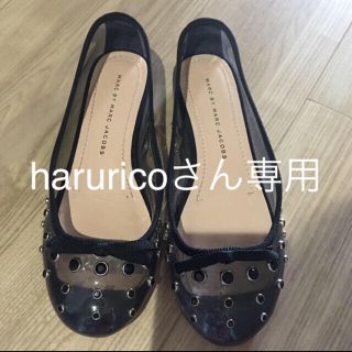 マークバイマークジェイコブス(MARC BY MARC JACOBS)の美品！マークバイマークジェイコブス フラットシューズ(ハイヒール/パンプス)