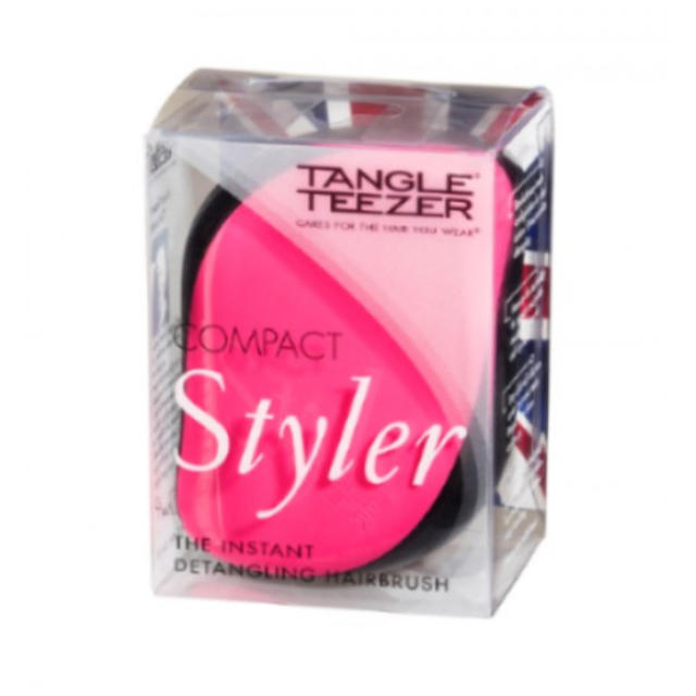 人気の魔法のクシ☆TANGLE TEEZER(タングルティーザー) ピンク コスメ/美容のヘアケア/スタイリング(ヘアブラシ/クシ)の商品写真