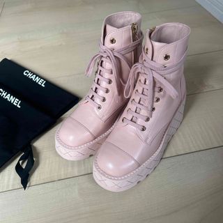 CHANEL - 完売レア CHANEL シャネル ロングブーツ ウエスタン CHANEL - 完売レア CHANEL シャネル ロングブーツ ウエスタン