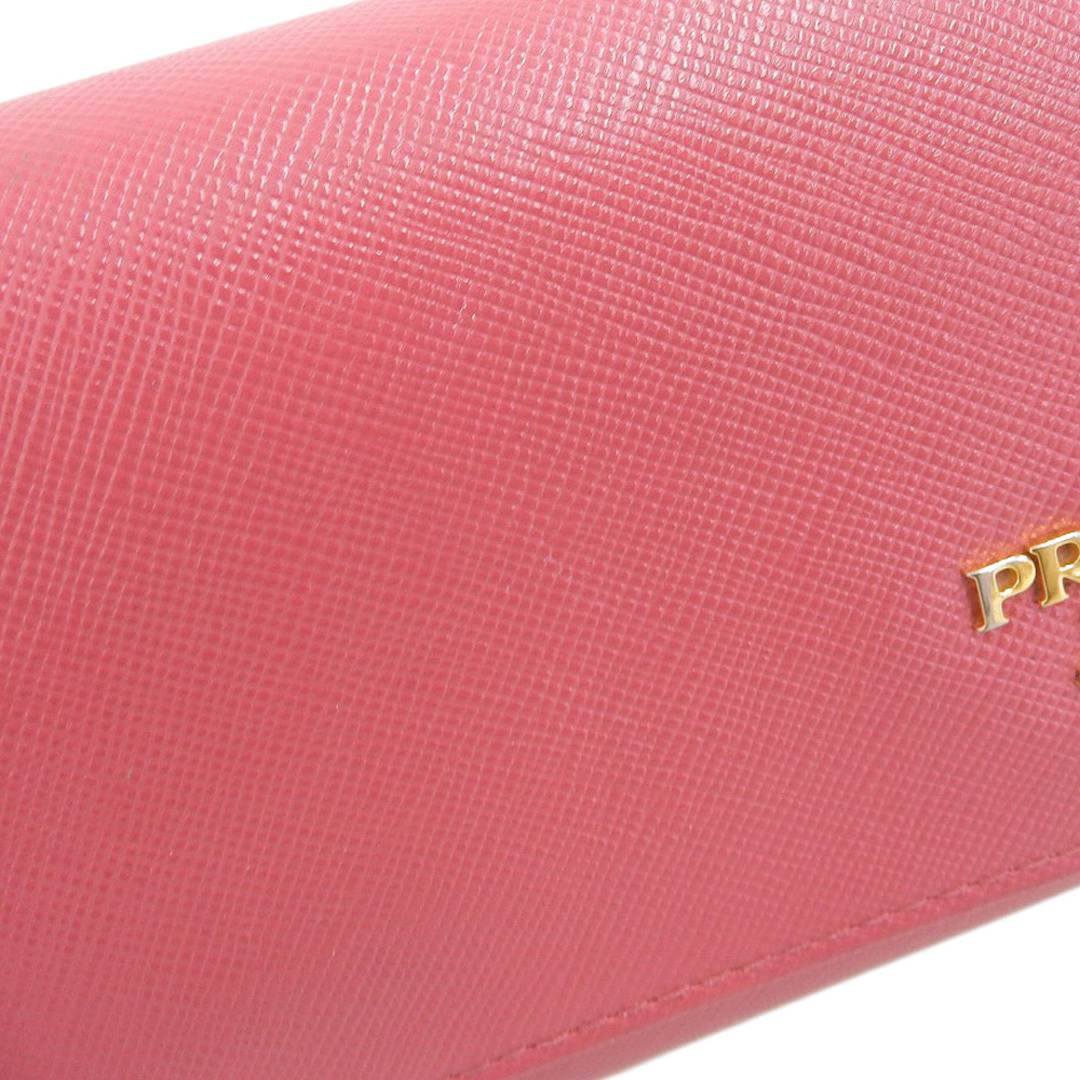 PRADA 長財布 赤 箱、保証書、紙袋付き レディース