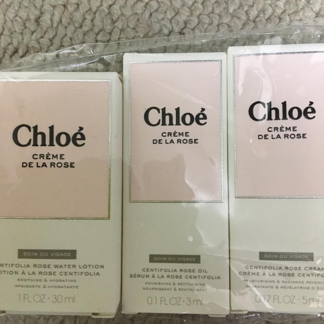 Chloe(クロエ)のクロエクレームドゥラローズ プチセット コスメ/美容のコスメ/美容 その他(その他)の商品写真