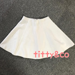 ティティアンドコー(titty&co)のtitty&coのスカート(ミニスカート)