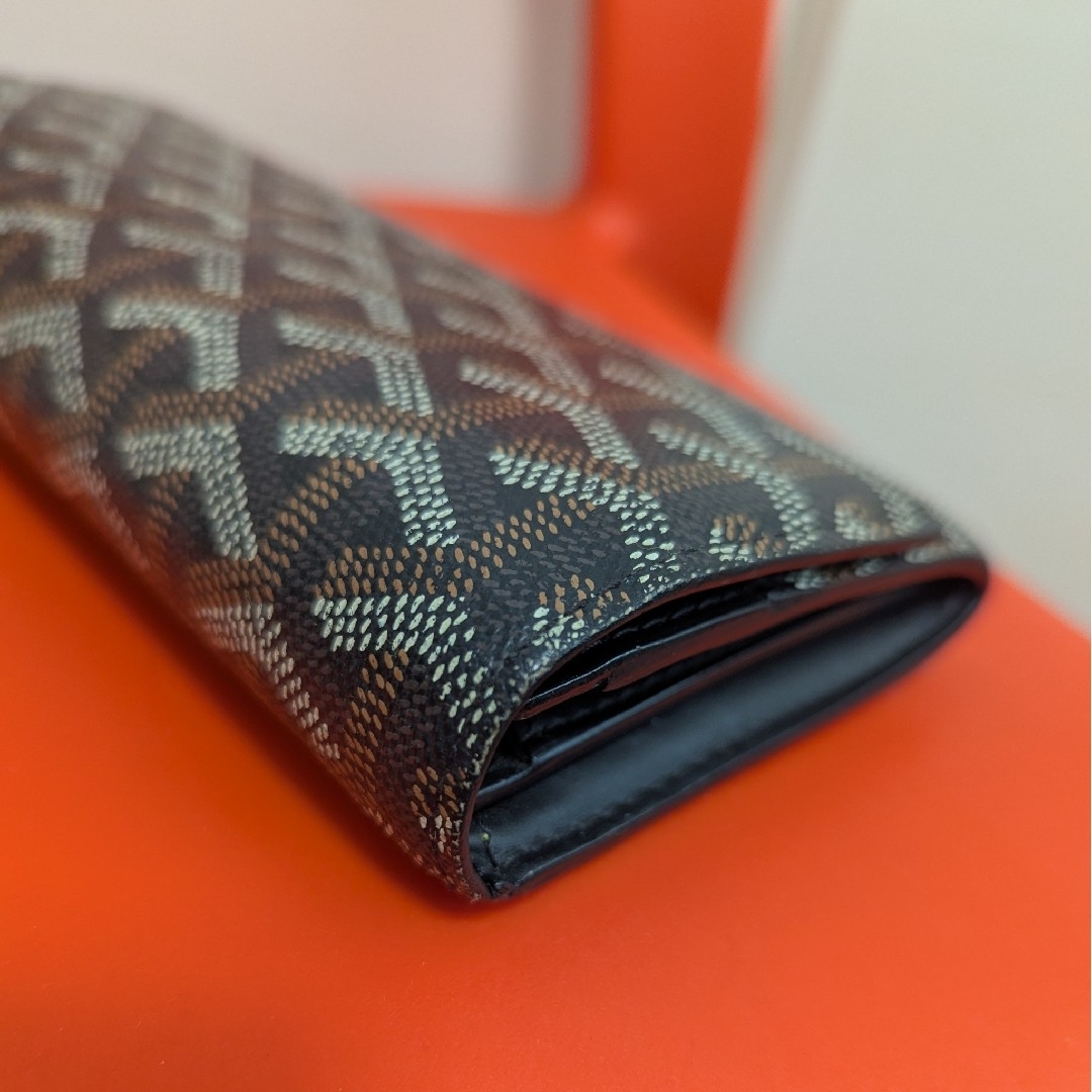 新宿伊勢丹購入 GOYARD ゴヤール 長財布 ウォレット 黒 ブラック 新宿伊勢丹購入 GOYARD ゴヤール 長財布 ウォレット 黒 ブラック
