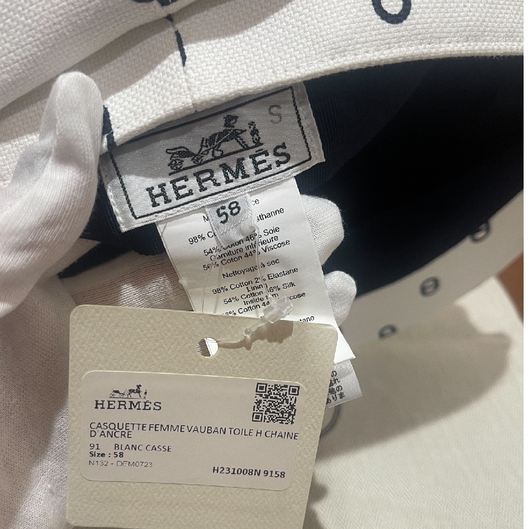 HERMES - サイズ58新品 エルメス 現行 シェーヌダンクル HERMES - サイズ58新品 エルメス 現行 シェーヌダンクル