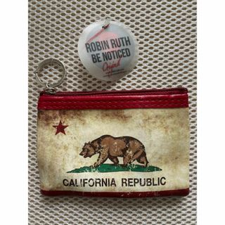 ★☆【カリフォルニア州旗 ポーチ】ROBIN RUTH ジッパーポーチ☆★(日用品/生活雑貨)
