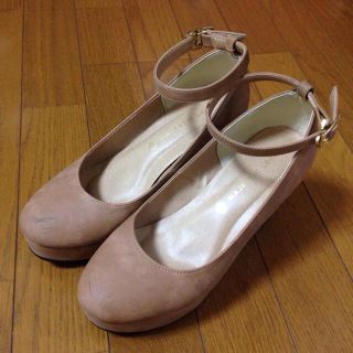 マジェスティックレゴン(MAJESTIC LEGON)のストラップ付きウェッジパンプス＊(ハイヒール/パンプス)