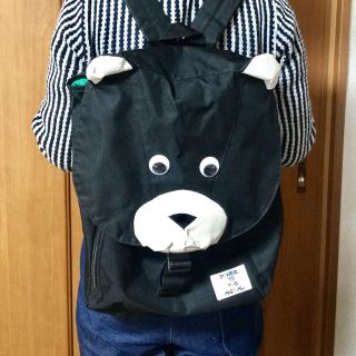 ウィゴー(WEGO)のくま黒リュック(リュック/バックパック)