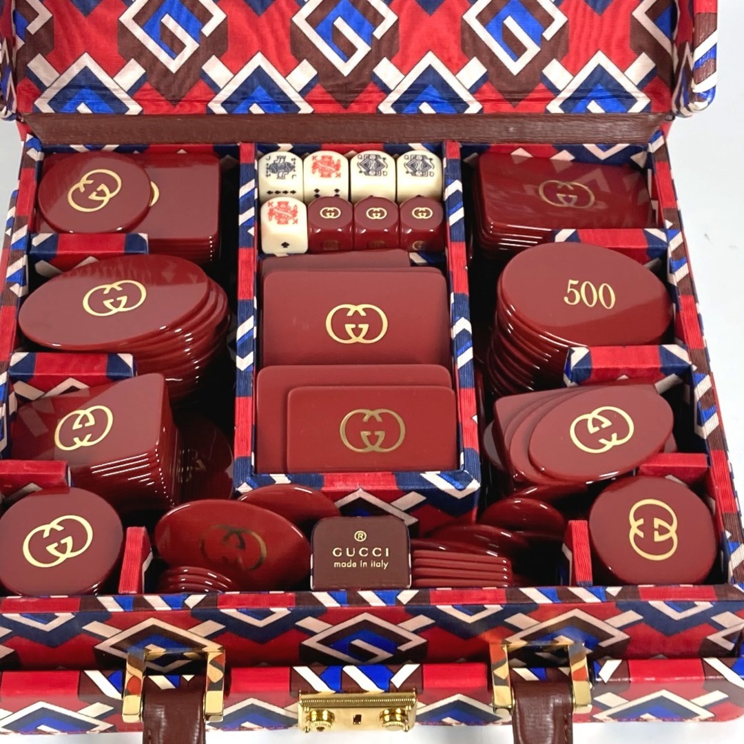 GUCCI - グッチ GUCCI ジオメトリックG ブリーフケース ポーカー GUCCI - グッチ GUCCI ジオメトリックG ブリーフケース ポーカー