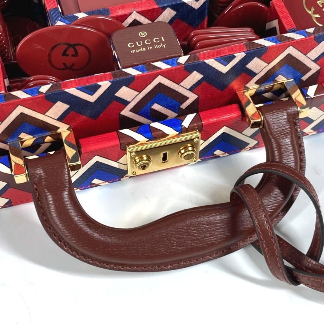GUCCI - グッチ GUCCI ジオメトリックG ブリーフケース ポーカー GUCCI - グッチ GUCCI ジオメトリックG ブリーフケース ポーカー